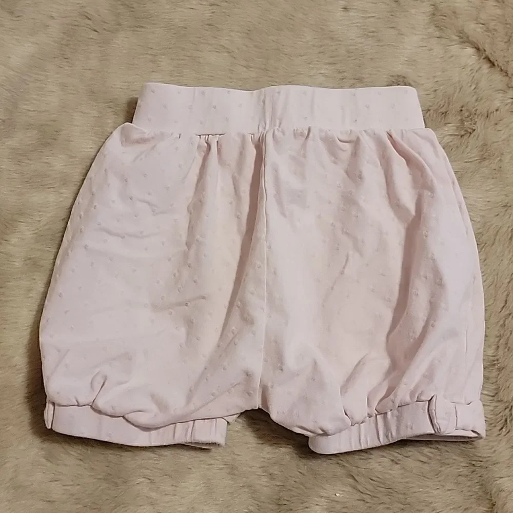 KATE SPADE 2-PIECE LIGHT PINK SLEEVELESS TOP AND SHORTS SET, SIZE 24 MONTHS
